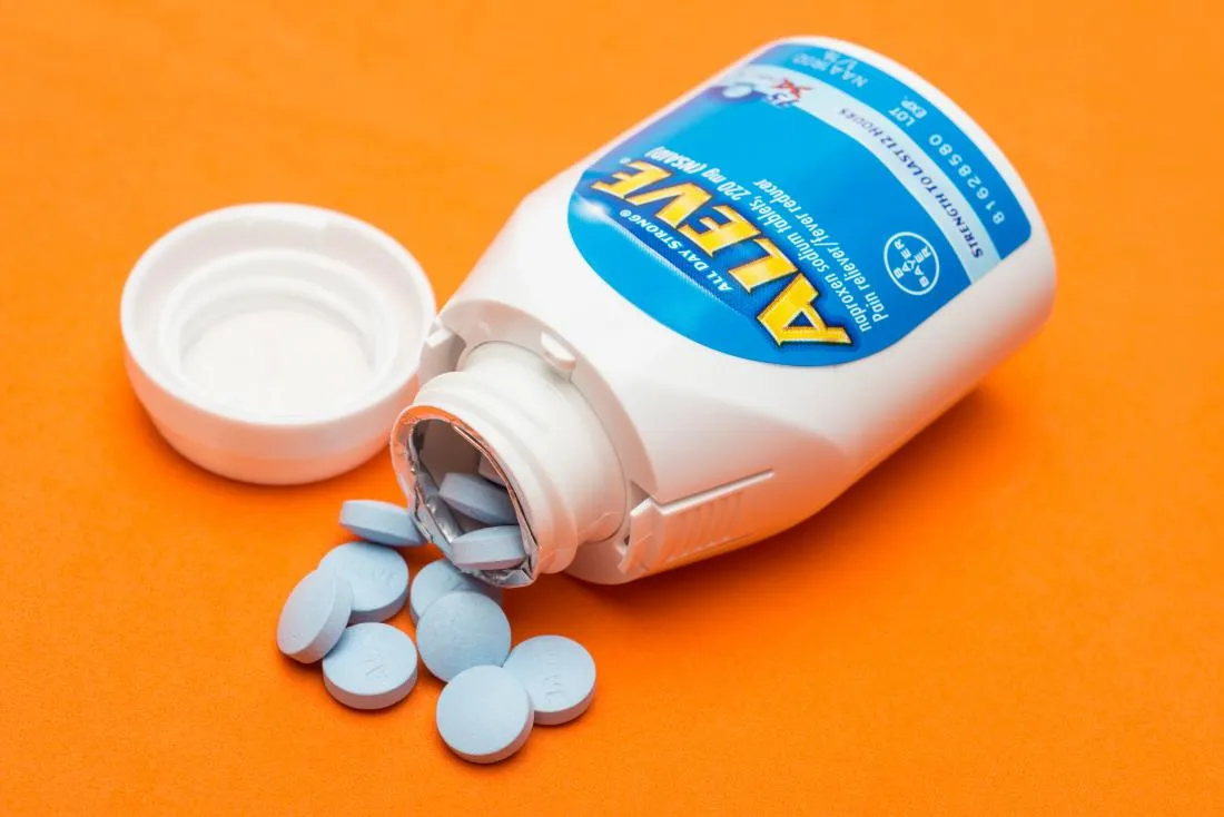 How much naproxen is safe